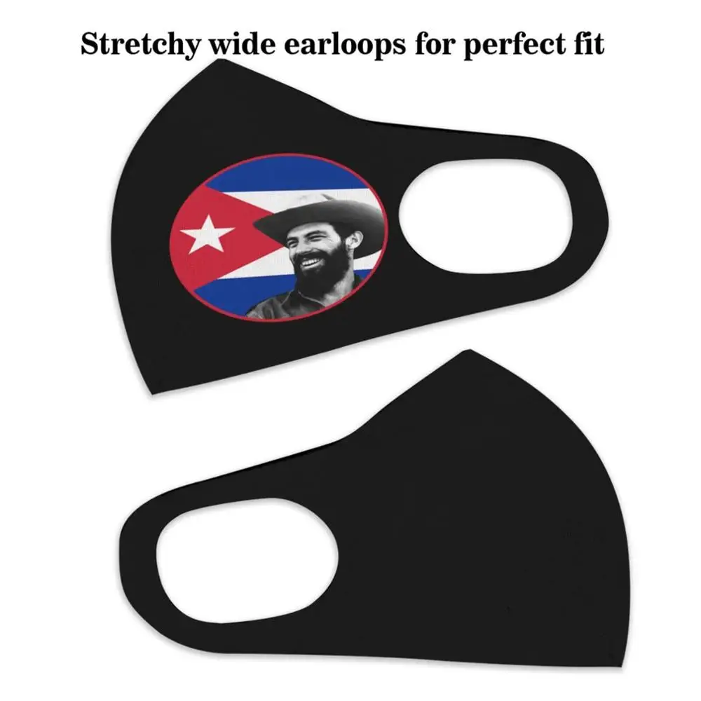 Маска для лица с изображением кубинского флага героя кубинской любви детей