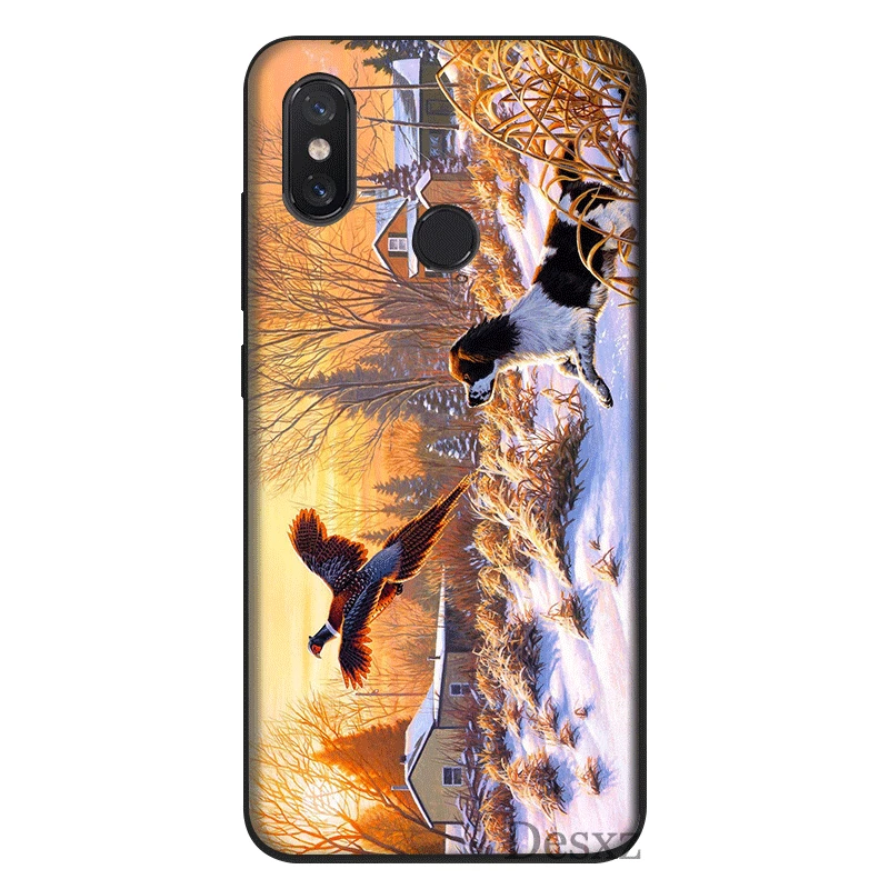 Mobile Phone Case TPU For Redmi Note 4 4X 5 6 7 Pro 5A Prime Cover Hunting Dog | Мобильные телефоны и аксессуары