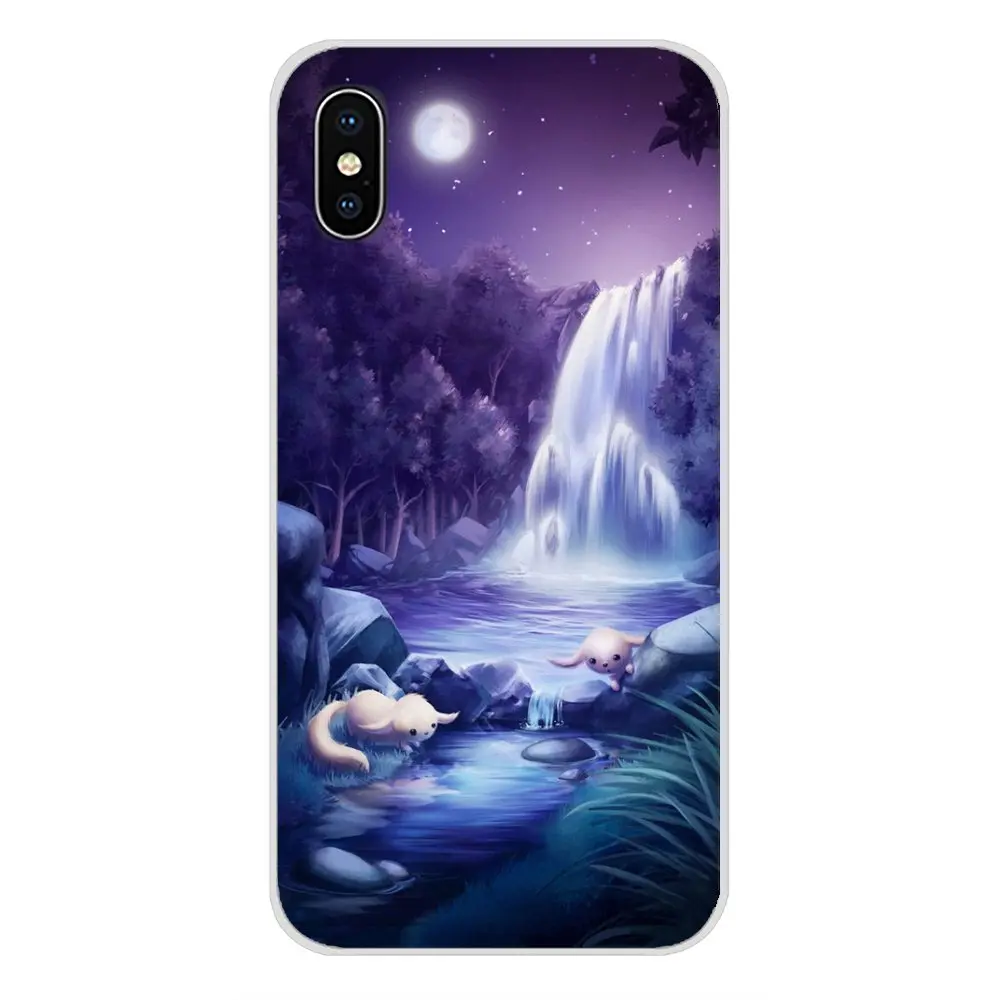 Силиконовый чехол для телефона с красивым рисунком Луны samsung Galaxy S3 S4 S5 Mini S6 S7 Edge S8 S9