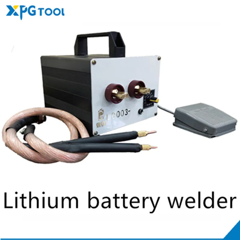 18650 lithium battery pure nickel nickel-plated spot welding machine butt welding household mini handheld welding 0.15-0.2mm