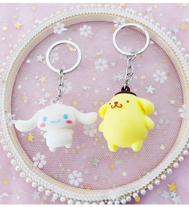 Мультфильм брелок Hello Kitty милый KT кот Единорог лягушка куклы брелоки Автомобильный Брелок Студенческая сумка брелок кулон творческие подарки