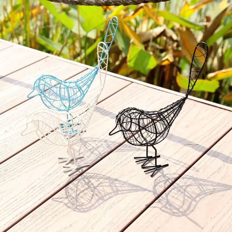 

Iron Bird Statue Simple Desktop Decoration Artificial Crafts Fashion Home Decoration Home Decoration Accessories