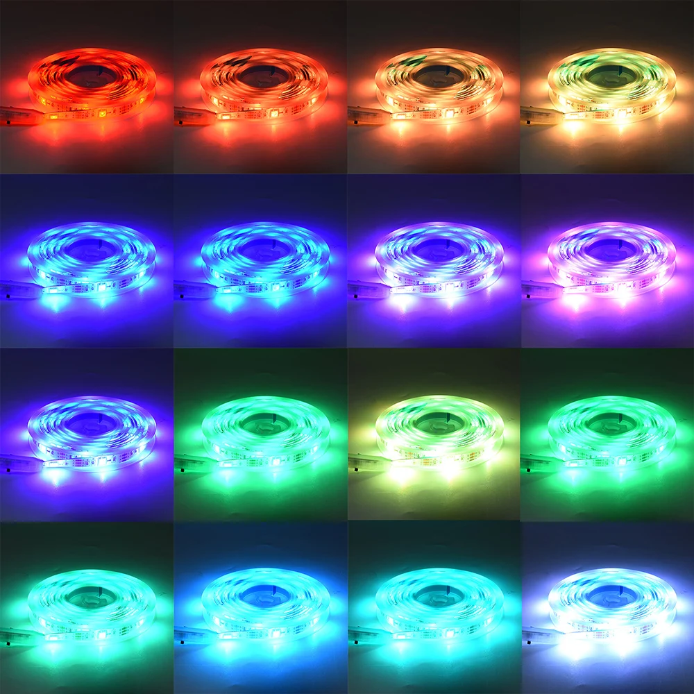 Светодиодный светильник RGB USB с музыкальным голосовым управлением гибкая