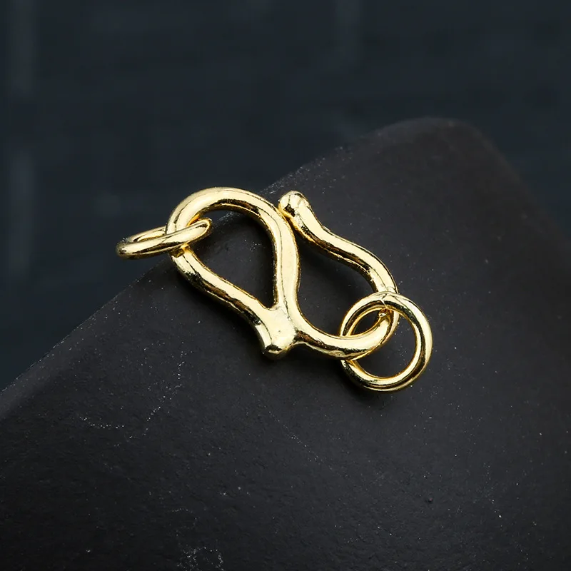 100% 925 Sterling Silver S Clasp Hooks With Rings Bracelets Necklace Connector Buckle Clasps DIY Fancy Jewelry Making Findings | Украшения