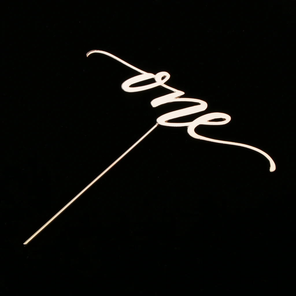 

Золотистый кристалл, Топпер для одного торта на первый день рождения, топпер для торта, декор для дня рождения, принадлежности для юбилейной...