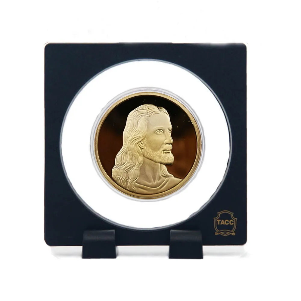 Иисус 24k позолоченная сувенирная монета символ Аватар памятная подарок на Новый