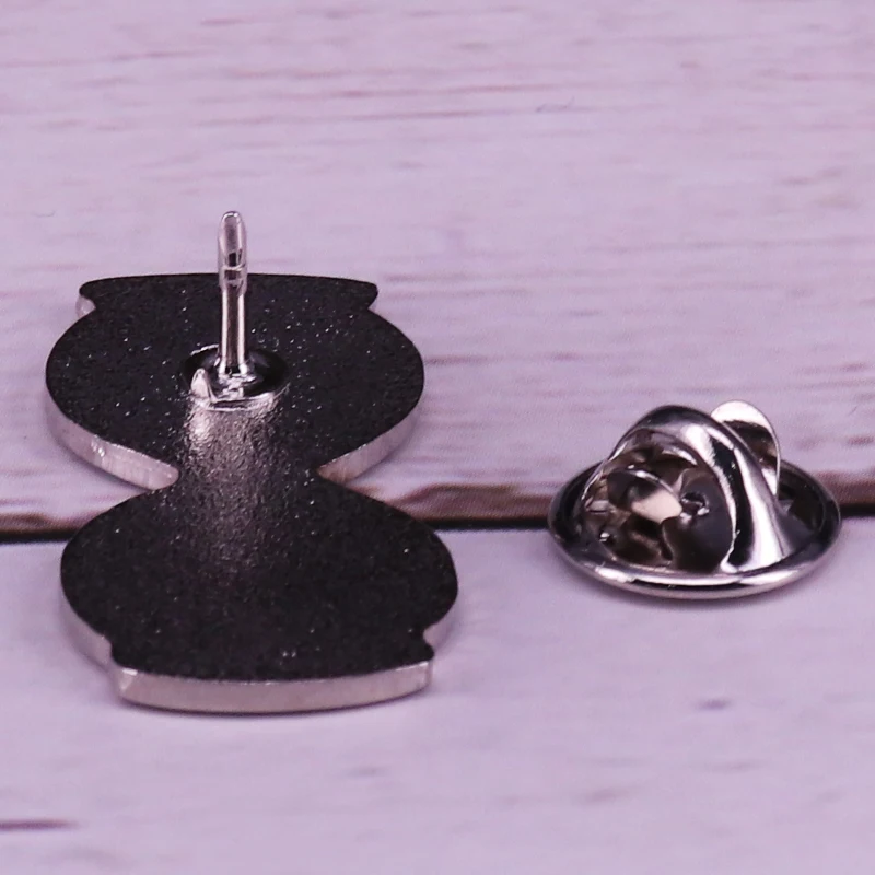 Песочные часы Ландшафтная булавка океанская Гора Лунная брошь путешествие |