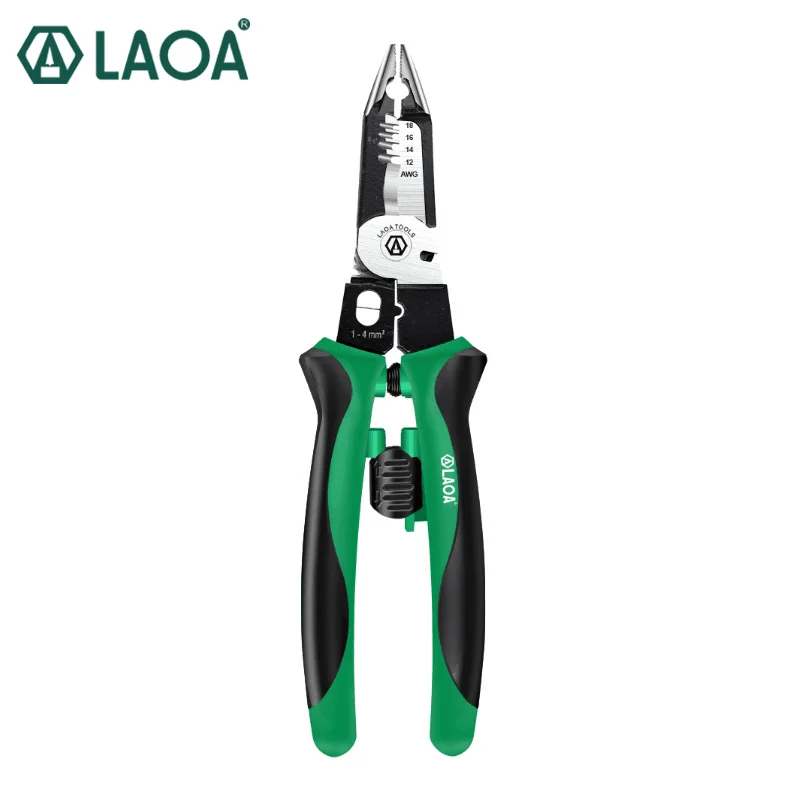 LAOA 9-дюймовые плоскогубцы с длинным носом многофункциональные для зачистки