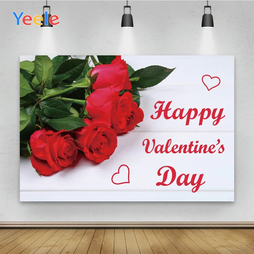 Фон для фотосъемки Yeele с изображением розовато белых деревянных досок на День