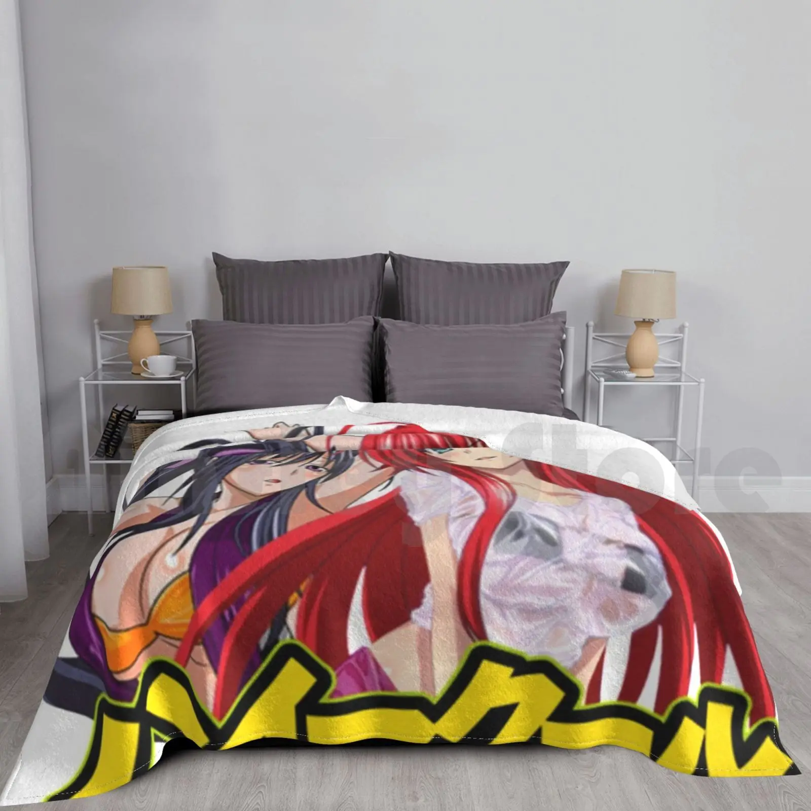 

Модное одеяло Rias Gremory и Akeno Himejima на заказ Rias Gremory и Akeno Himejima аниме rossweтеплое серофия