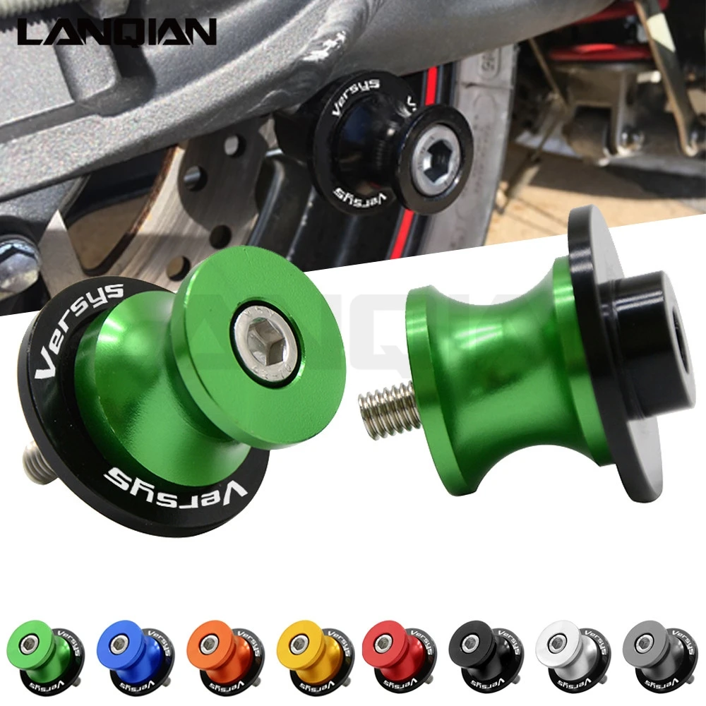 Катушки для мотоцикла Kawasaki Versys 650 1000 10 мм ползунок 2012 2015 Versys650 2007 2014 аксессуары с
