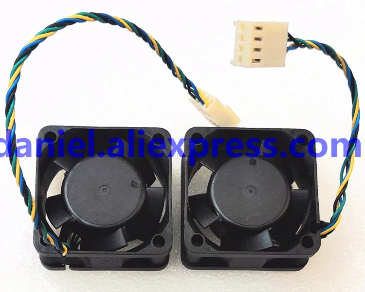 Original 4020 4CM double ball fan 4-wire speed regulation 12V 0.21A FD124020EB-H | Компьютеры и офис