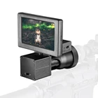 Огонь волк ночное видение HD 1080P 4,3 дюймовый дисплей сиамский прицел видеокамеры инфракрасный осветитель оптический прицел для охоты