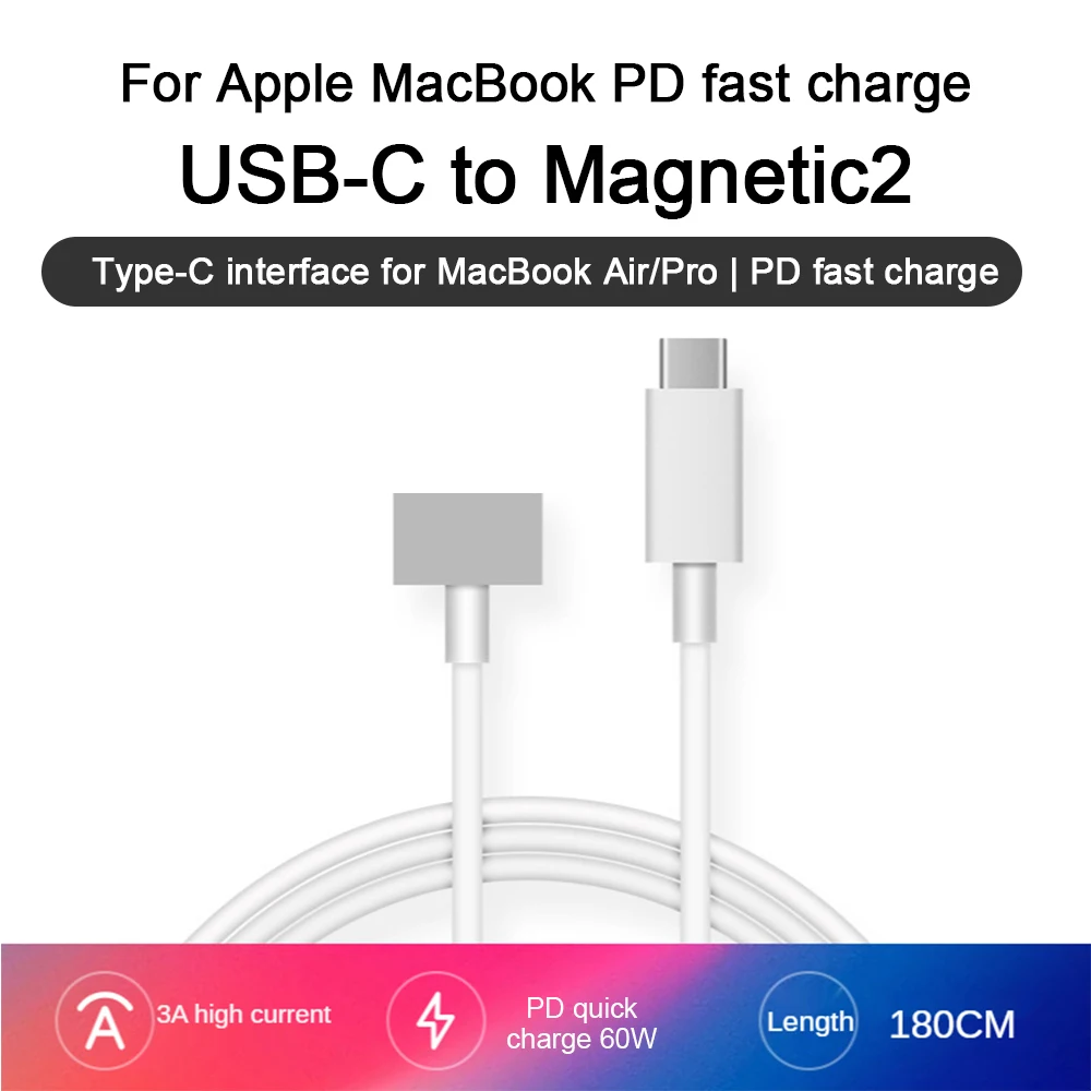 USB C Тип Femal для Magsafe 1 2 кабель адаптер шнура MacBook Air A1436 A1465A1466 45 Вт 12/13 &quotзарядный