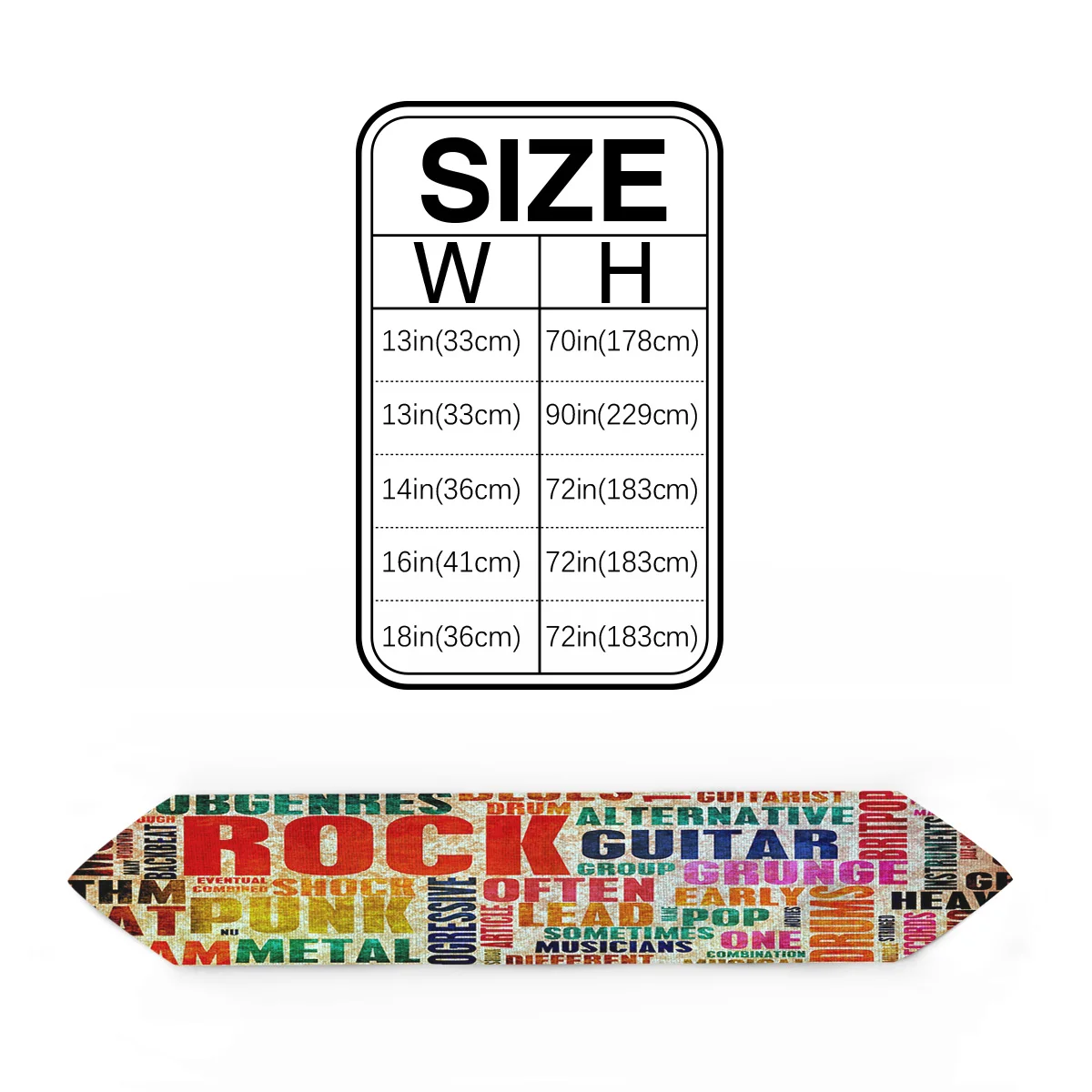 Граффити на стену художественный текст алфавит современный Настольный бегун