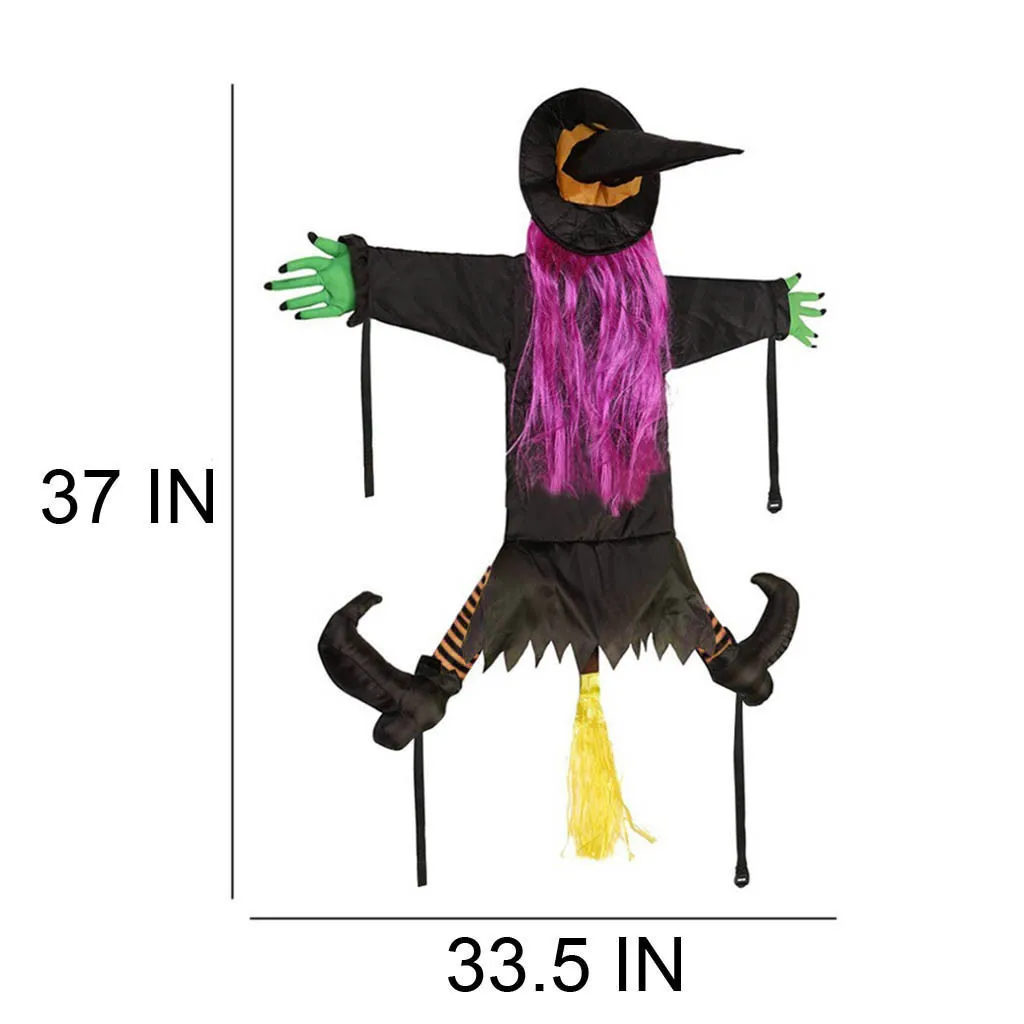 Хэллоуин дерево дверь крыльцо украшение реквизит сбой ведьма в Украшение