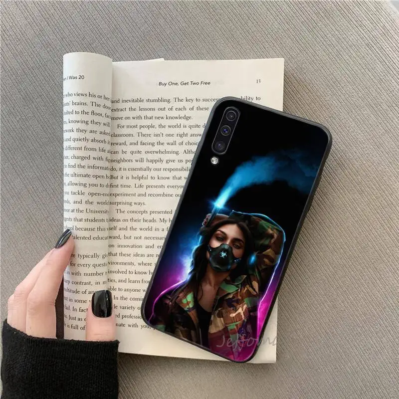 

Mask sexy girl Phone Cases For Samsung galaxy S note 7 8 9 10 20 fe edge A 6 10 20 30 50 51 70 lite plus Shell Cover Funda capa