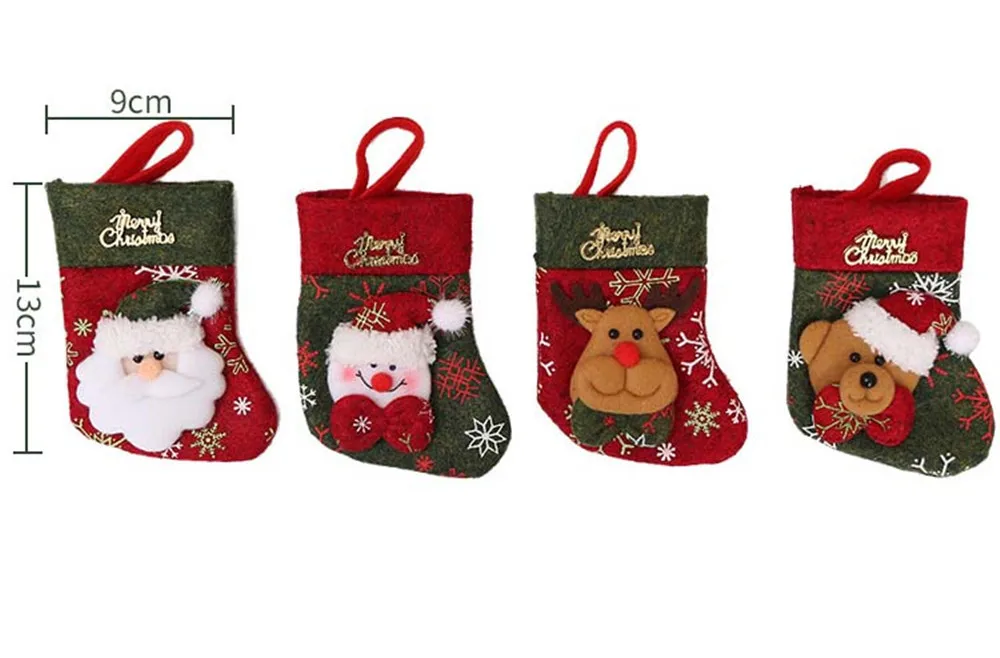 ЕВА ужин украшения Рождественские кармашки для столовых приборов крышка дома