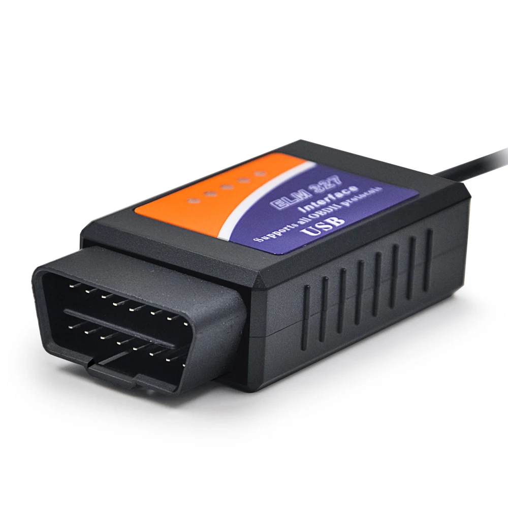 Диагностический сканер ELM327 USB-устройство для чтения кодов с поддержкой