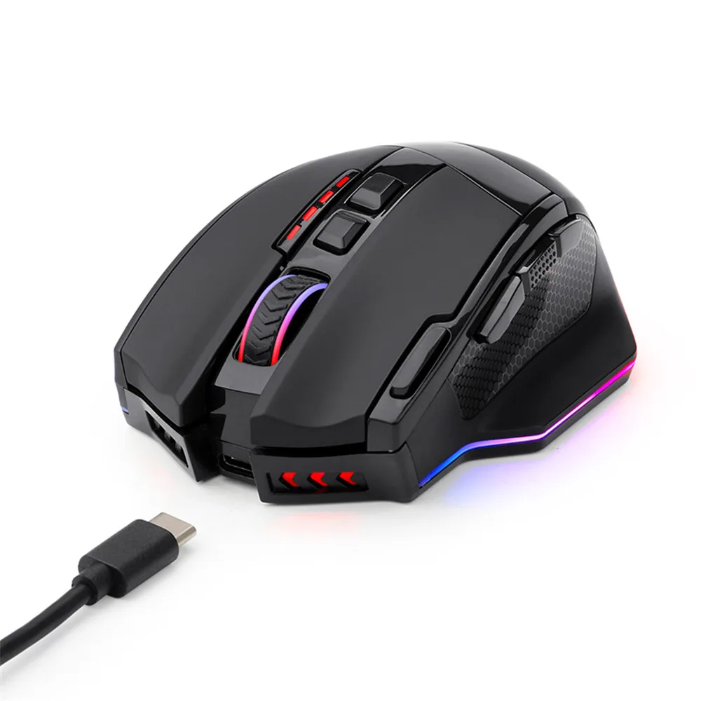

Redragon M801P, 2,4 , RGB-, MMO, 9