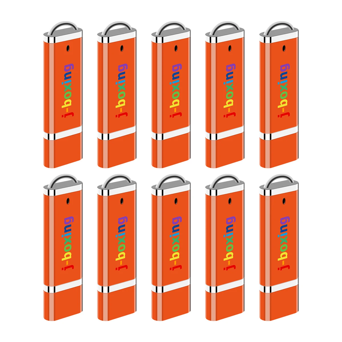 

10PCS 1GB USB Flash Drive Bulk 2GB 4GB 8GB 16GB 32GB Lighter Design Thumb Drive Jump Drive Pendrive Orange for Computer Desktop