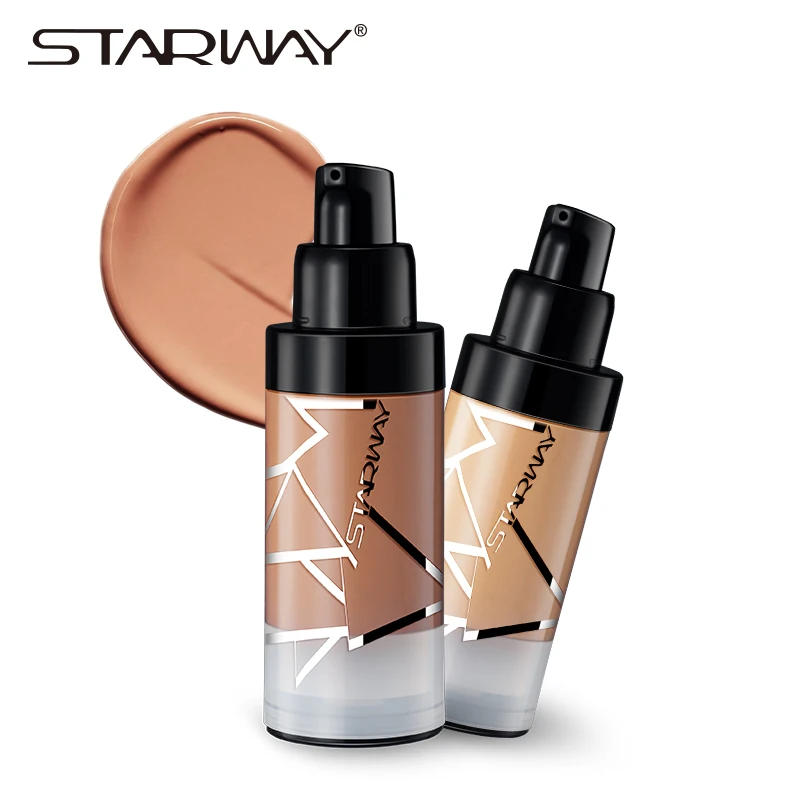 STARWAY Тональная основа 6 шт. крем для лица консилер водостойкий полное покрытие