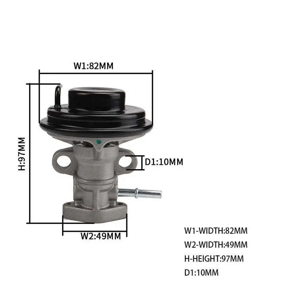 

Valve with Gasket for Camry Solara Rav4 OE:25620-74330 EGR4160,911-608+Kit Automobile Replacement Recirculation Valve