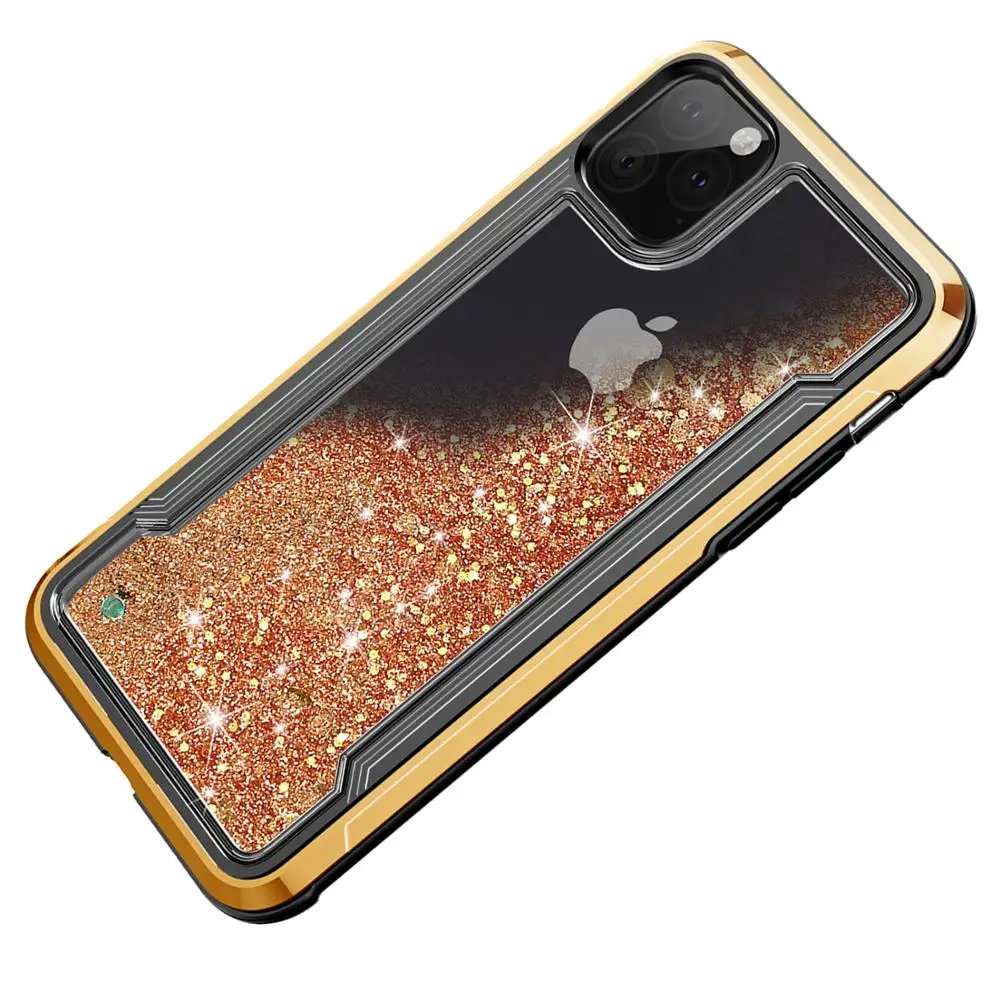 Роскошный блестящий жидкий зыбучий песочный чехол для телефона iPhone 11 Pro XS Max XR X