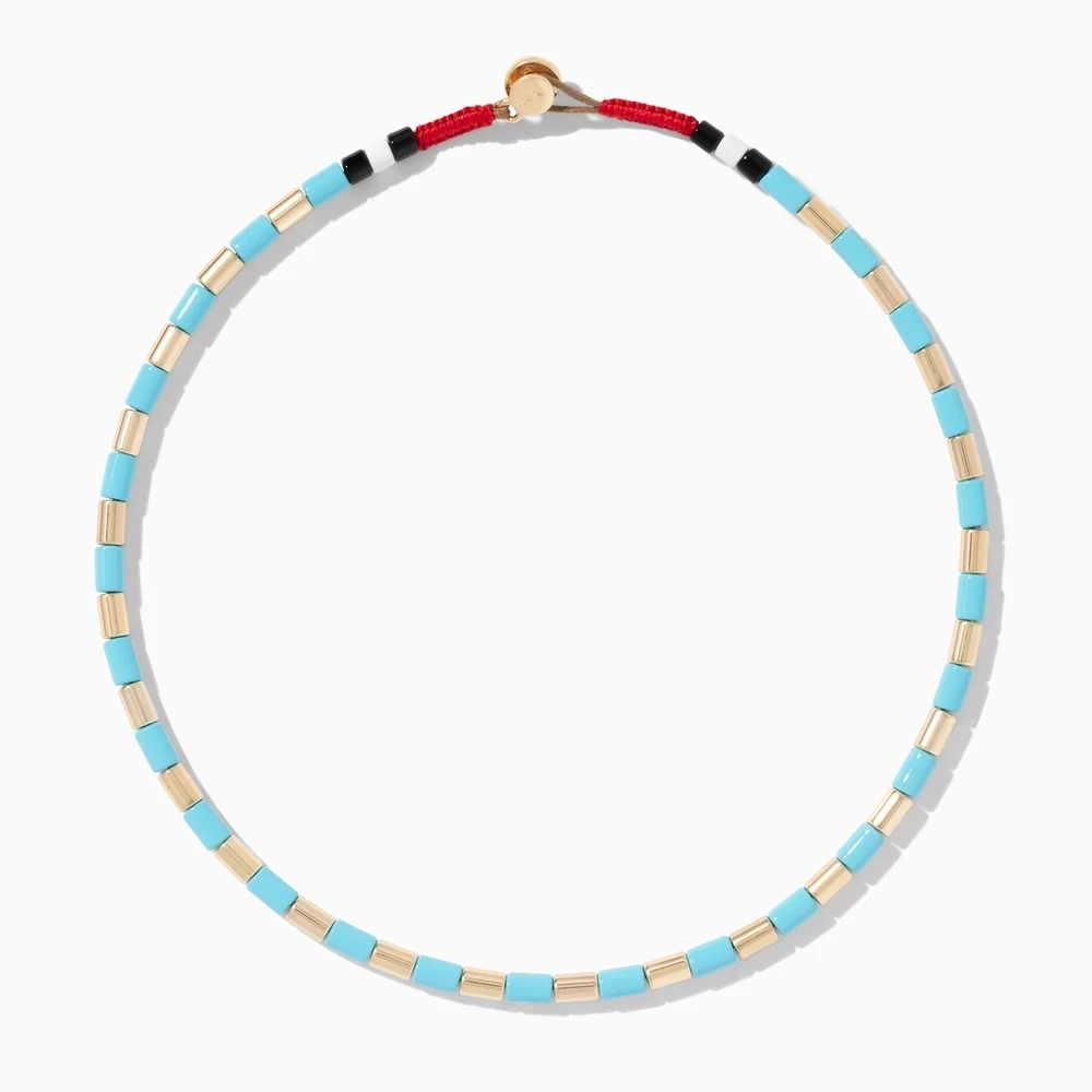 Богемные Бохо эмаль RA biziuteria collares de moda ювелирные бусины ожерелье цепочка Корренте Готический воротник гето ожерелья - Окраска металла: necklace