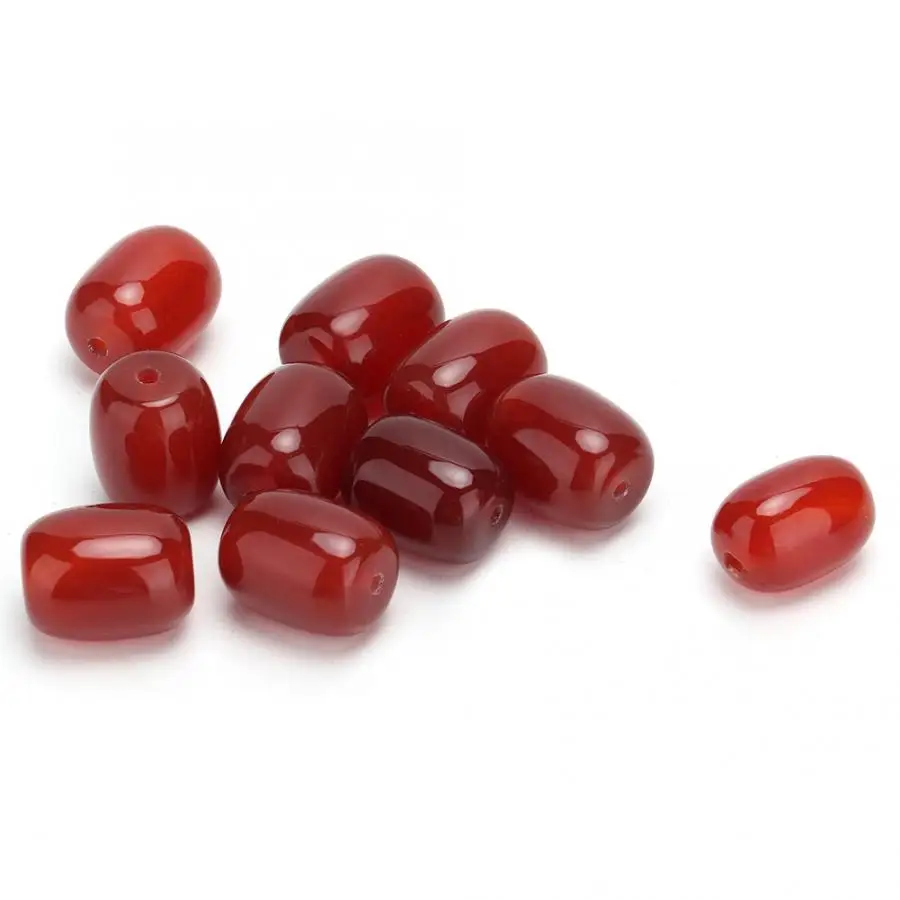 10 шт. DIY темно красные ювелирные изделия камень браслет из ожерелья и бисера