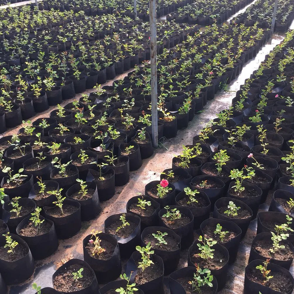 

Plant Flower Bag home garden tools Pots 1-30 Gallon Plant Grow Bag Aeration Fabric Root gardening fabric Vegetable jardin big