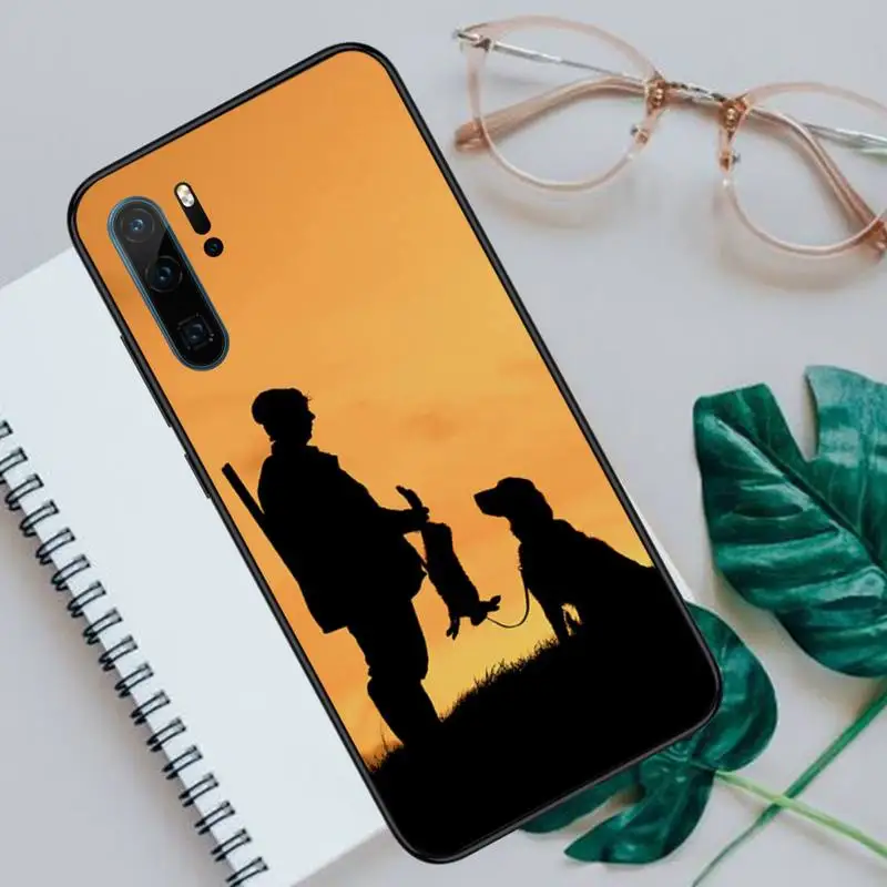 

Hunting animal and fishing man Phone Cases For Huawei honor Mate P 10 20 30 40 Pro 10i 9 10 20 8 x Lite Luxury brand shell funda