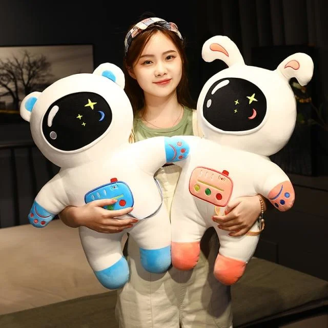 Кукла астронавт плюшевая детская супермягкая пуховая игрушка подарок на день