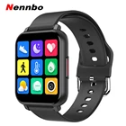 Смарт-часы унисекс T82, сенсорный экран 2020 дюйма, пульсометр, артериальное давление