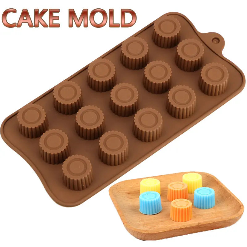 3D силиконовая форма для шоколада шоколадные конфеты с антипригарным покрытием