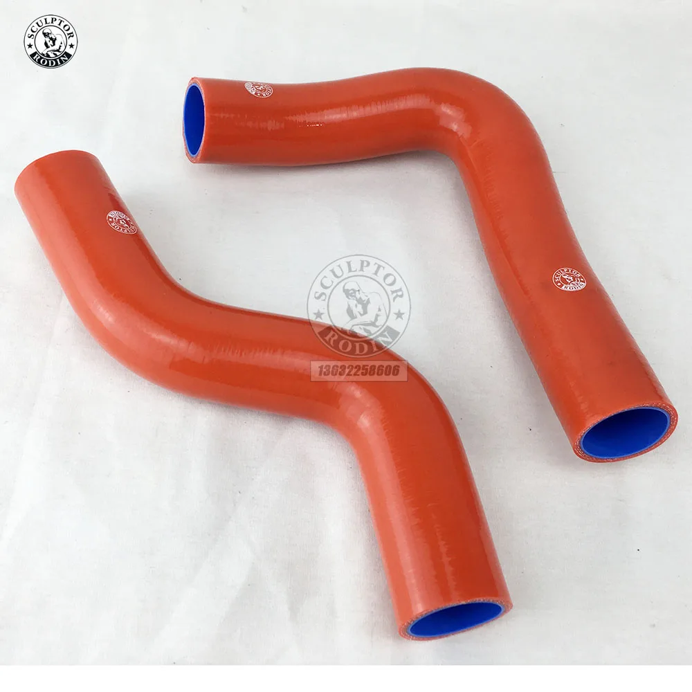 Комплект силиконовых шлангов радиатора для Subaru Impreza GC8 GF8 STI EJ20 WRX 96-00 красный/синий/черный(2 шт