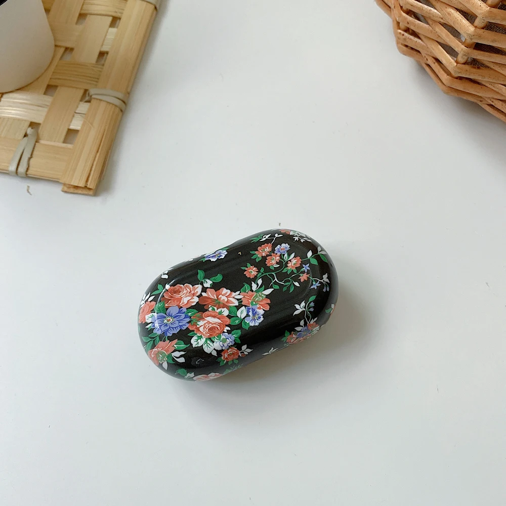 Защитный чехол с цветочным рисунком для Samsung Galaxy Buds Беспроводная Bluetooth-гарнитура