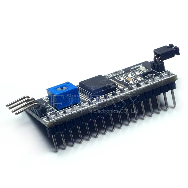 5 шт. 1602 2004 ЖК-адаптер IIC I2C/интерфейс LCD I2C для нового | Электронные компоненты и