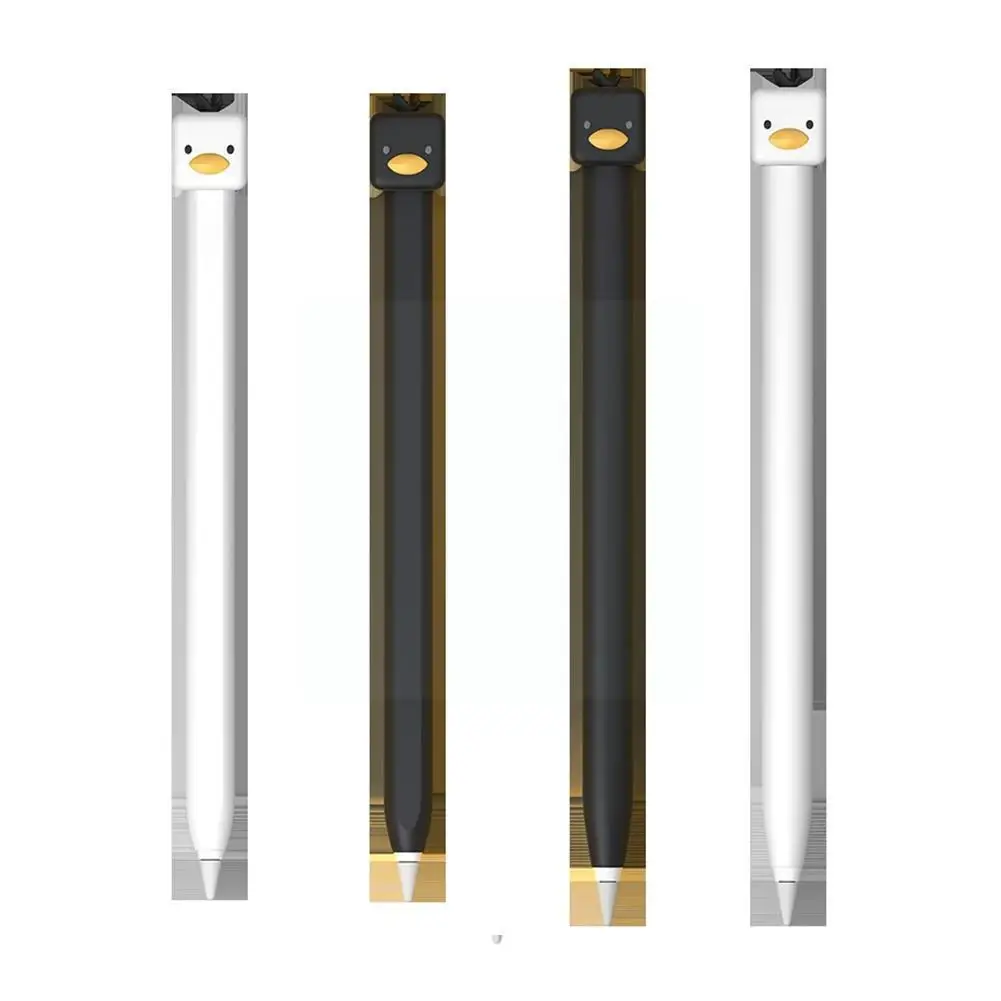 

Противоскользящий милый чехол с изображением утки для Apple Stylus Pencil 1 рукав 2 Силиконовый защитный карандаш 2 Модный чехол 1 для Apple X1R0