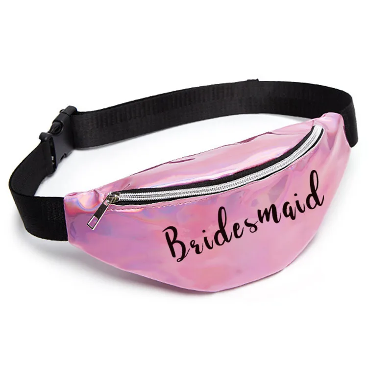 Индивидуальная поясная сумка для подружки невесты водонепроницаемая макияжа