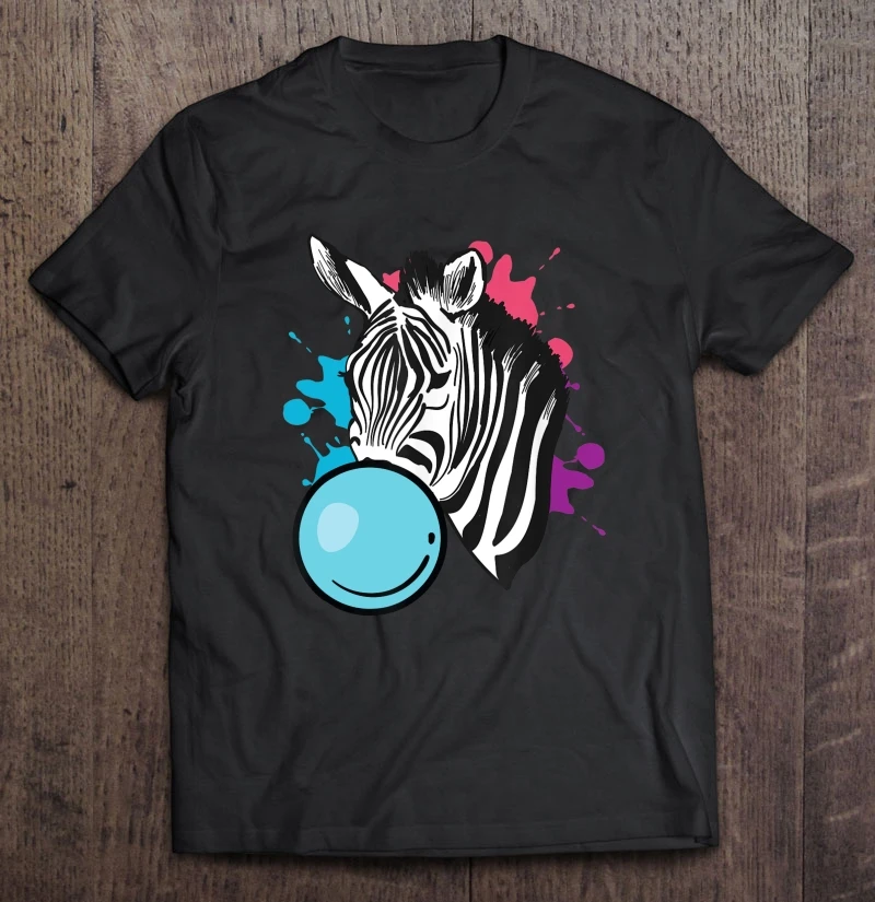 

Bubble Gum Zebra T-Shirts