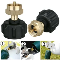 propane bottle refill adapter kit propane refill adapter qcc1 adapter pol inflation connector propane tank 1lb