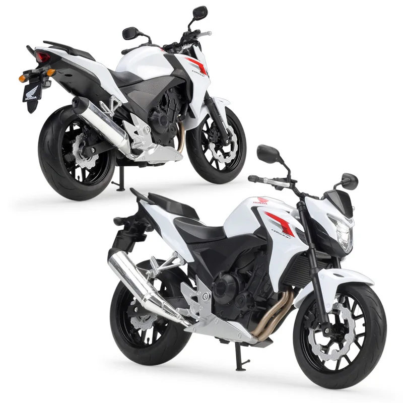 Модель мотоцикла WELLY 1:10 Honda CB500 из сплава под давлением игрушка для детей подарок