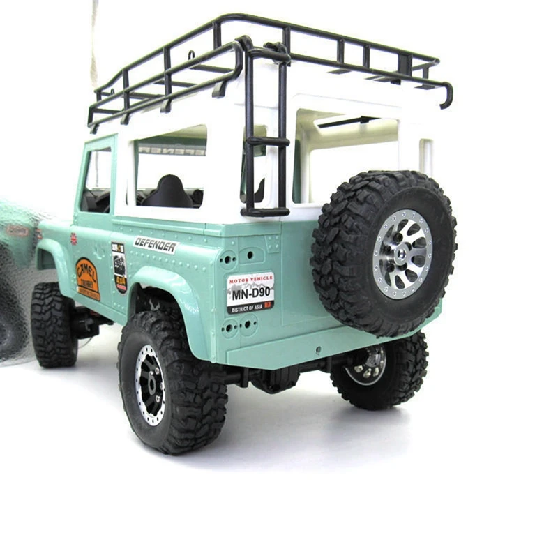 

2set Metal Wheel Rim Hub with Rubber Tire Tyre for WPL C24 C34 C44 MN D90 D91 MN99S Silver & Black