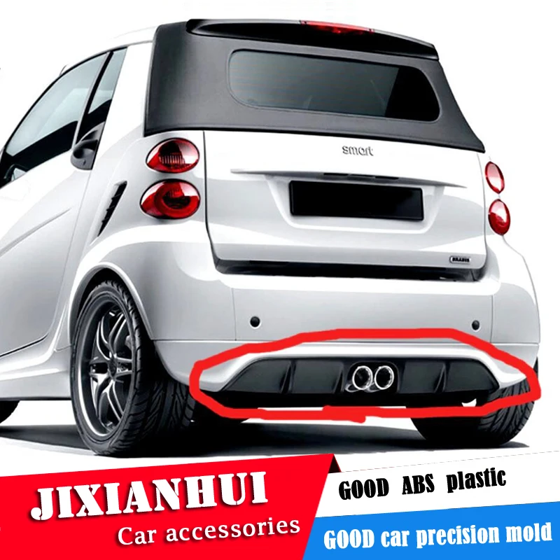 Для Benz Smart fortwo комплект спойлера 2013-2019 для ABS задний спойлер заднего бампера