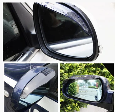 Общий солнцезащитный козырек 2 для автомобильного зеркала заднего вида от дождя