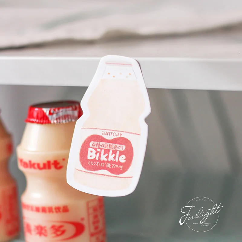 Креативный милый липкий блокнот для заметок девочек вкусное сообщение Kawaii