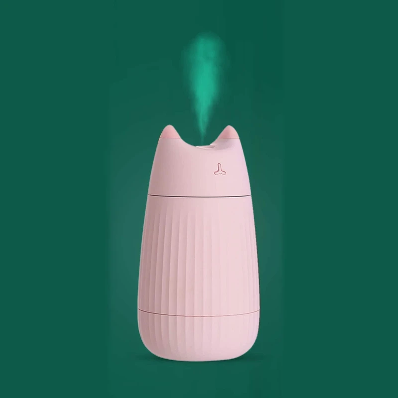 

200ML Mini Ultrasonic Ultra-Quiet USB Cute Portable Cool Mist Humidifier, for Kids Baby , 2 Mist Mode Auto Shutoff