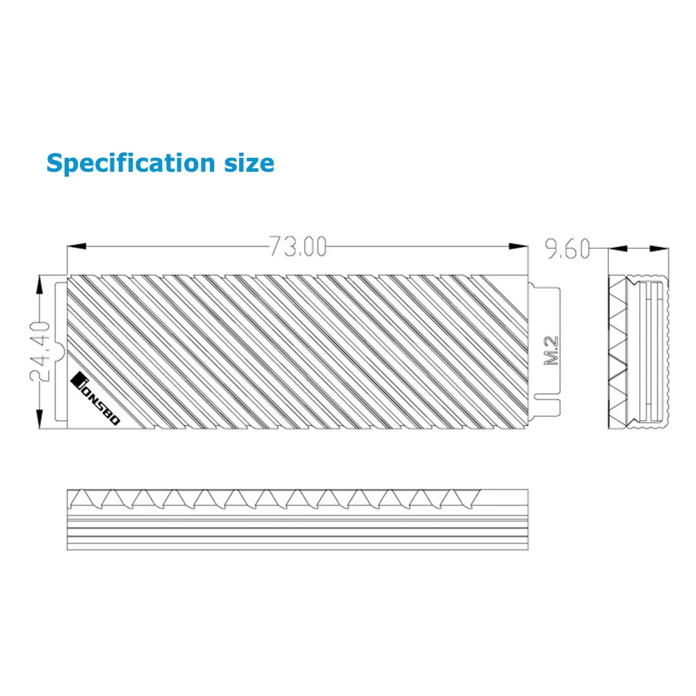 Jonsbo M.2 SSD NVMe,  M.2 2280 SSD,     ,   ,