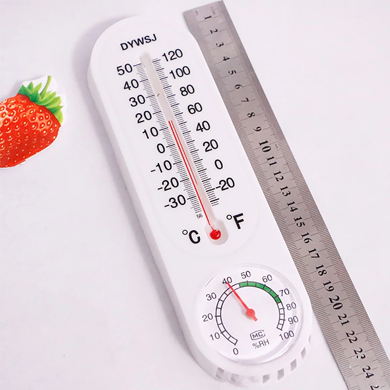 

Wall-mounted Household Analog Thermometer Hygrometer Humidity Monitor Meter